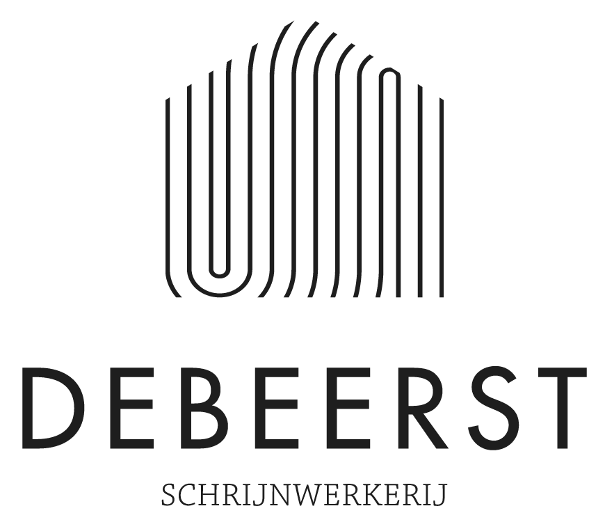 Debeerst schrijnwerkerij Logo zwart